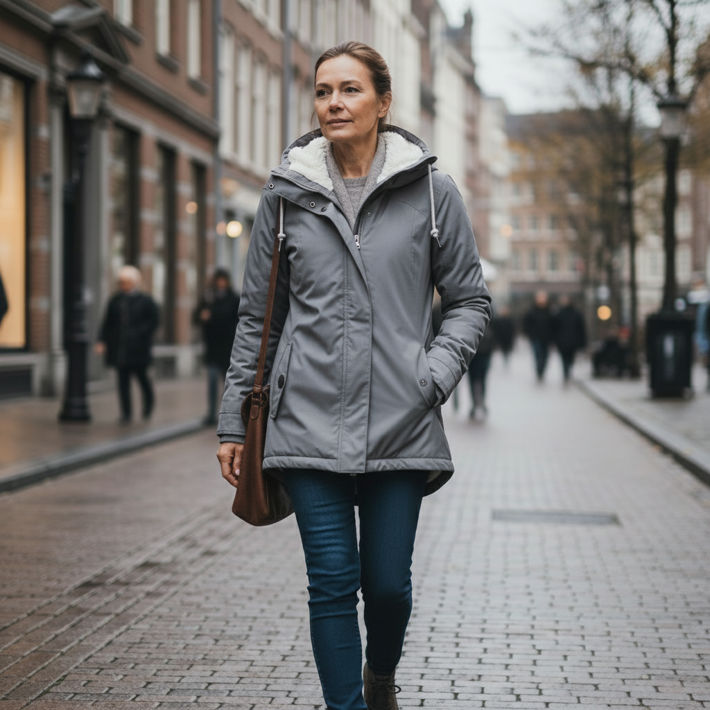Clara | Zolowany Wodoodporny Płaszcz